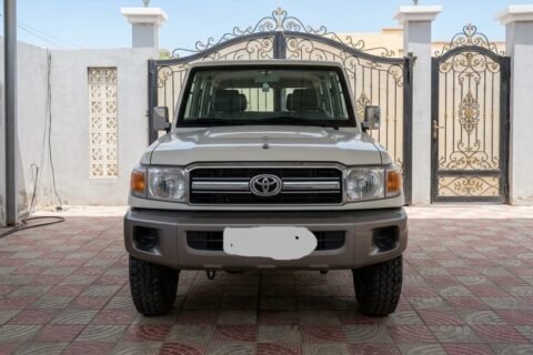 Toyota Land Cruiser back