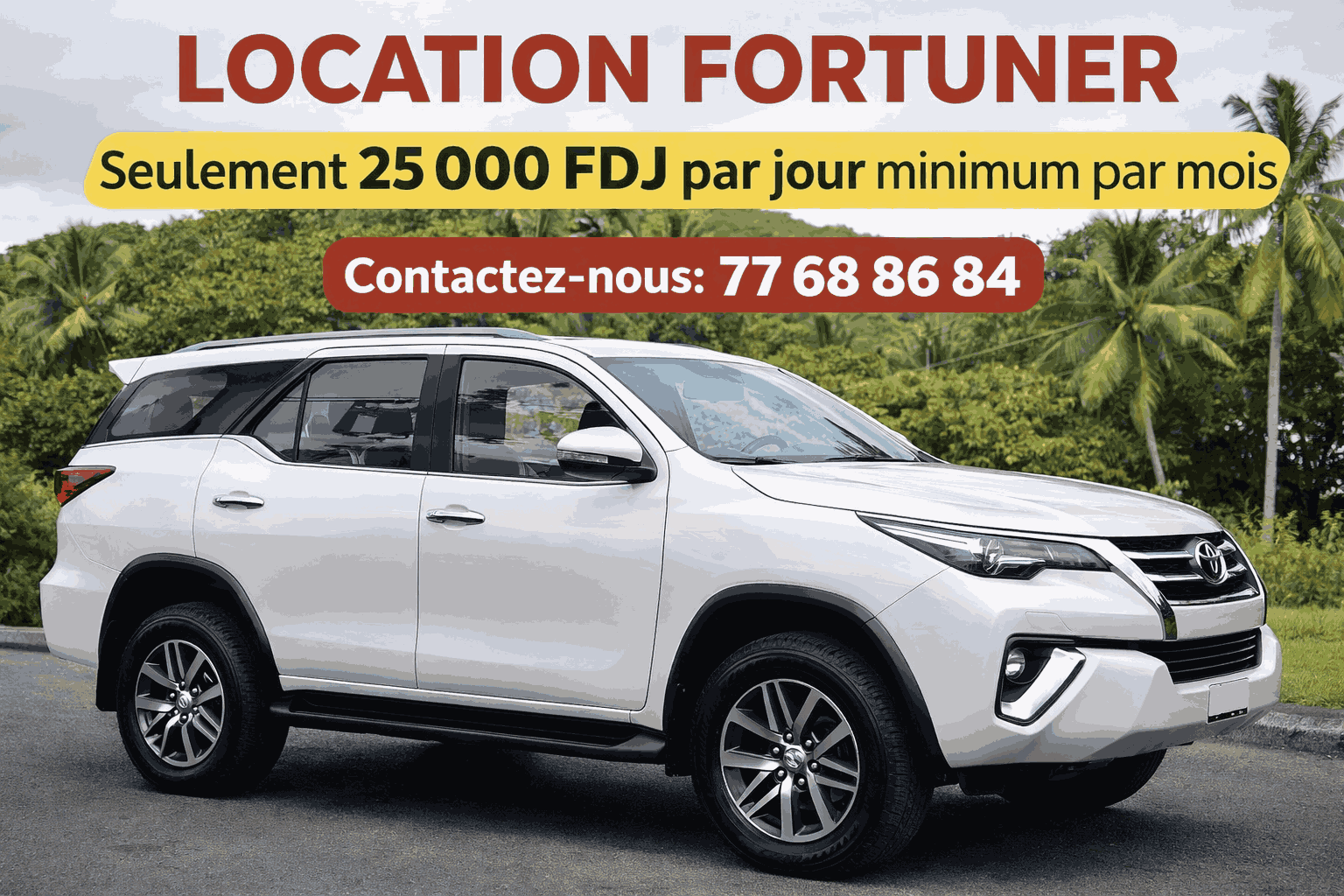 Location voiture Fortuner