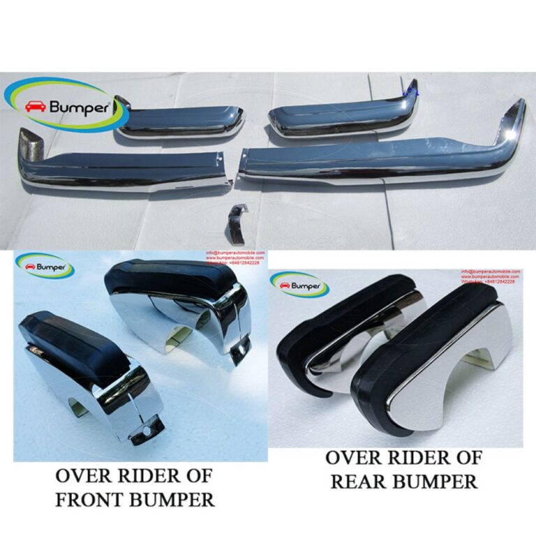 Mercedes Pagode W113 bumpers with guard bumper