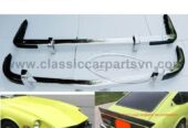 Datsun 240Z 260Z 280Z bumpers with rubber, with overriders