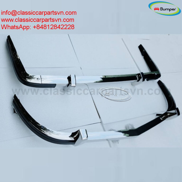 Datsun 240Z 260Z 280Z bumpers with rubber, with overriders