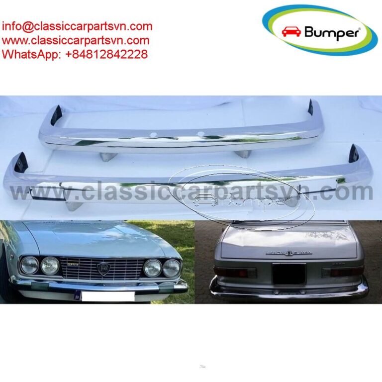 Lancia Flavia 2000 Coupe Year 1969-1971 bumpers