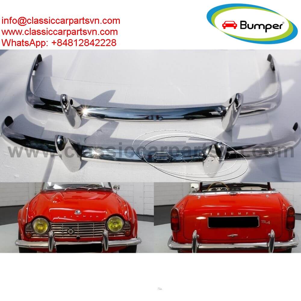 Triumph TR4 (1961-1965) bumpers