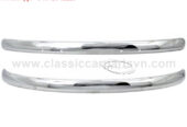 VW Beetle blade style (1955-1972) bumpers by stainless steel new