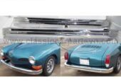Volkswagen Karmann Ghia (1972-1974) bumpers by stainless steel new