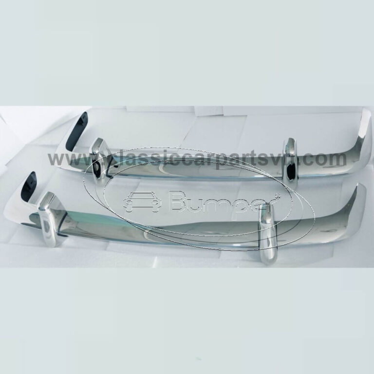 Volkswagen Karmann Ghia T34 (1966-1969) bumpers by stainless steel new