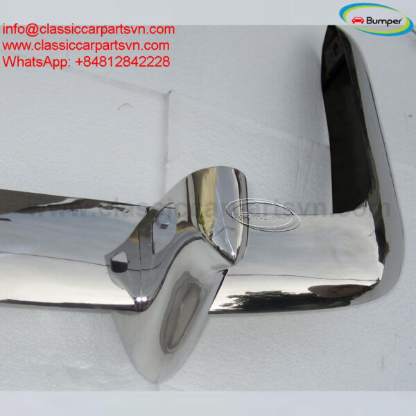 Volkswagen Karmann Ghia T34 (1962-1965) bumpers by stainless steel new